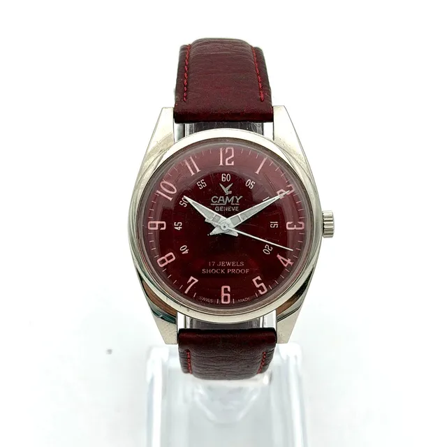 CAMY GENEVE, armbandsur, 1970-tal, manuell, stål.