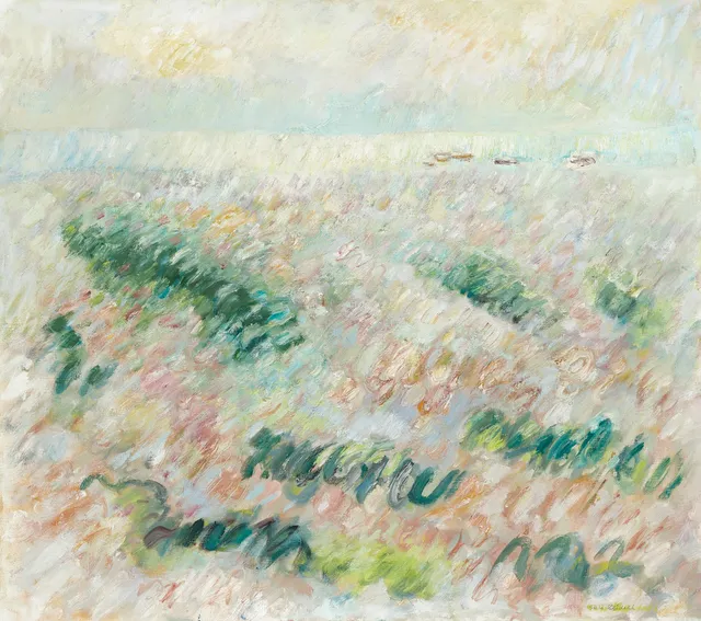 GÖSTA LILJEDAHL (1908-1993): Landskap, signerad Gösta Liljedahl, olja på duk.