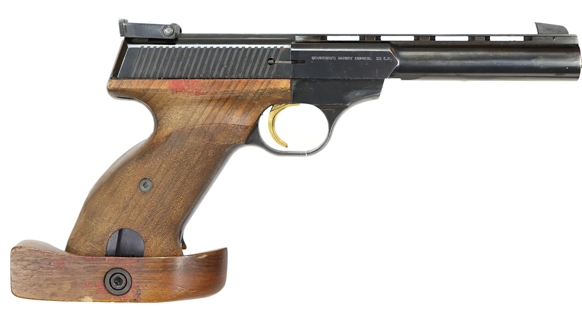 PISTOL, Halvautomatisk, fabrikat FN, modell 150, kaliber .22LR, tillv.nr 42496T71, se-nr begagnad. — Pistols — Walter Borg