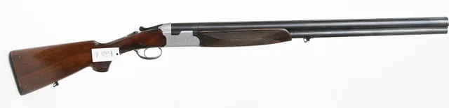 (19) HAGELGEVÄR, italiensk, Bockhammerless, fabrikat Beretta, modell S56E, kaliber 12/70, tillv.nr A66182B.