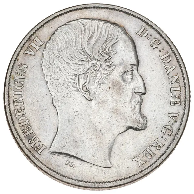 Frederik VII, speciedaler 1849 VS, H 4A