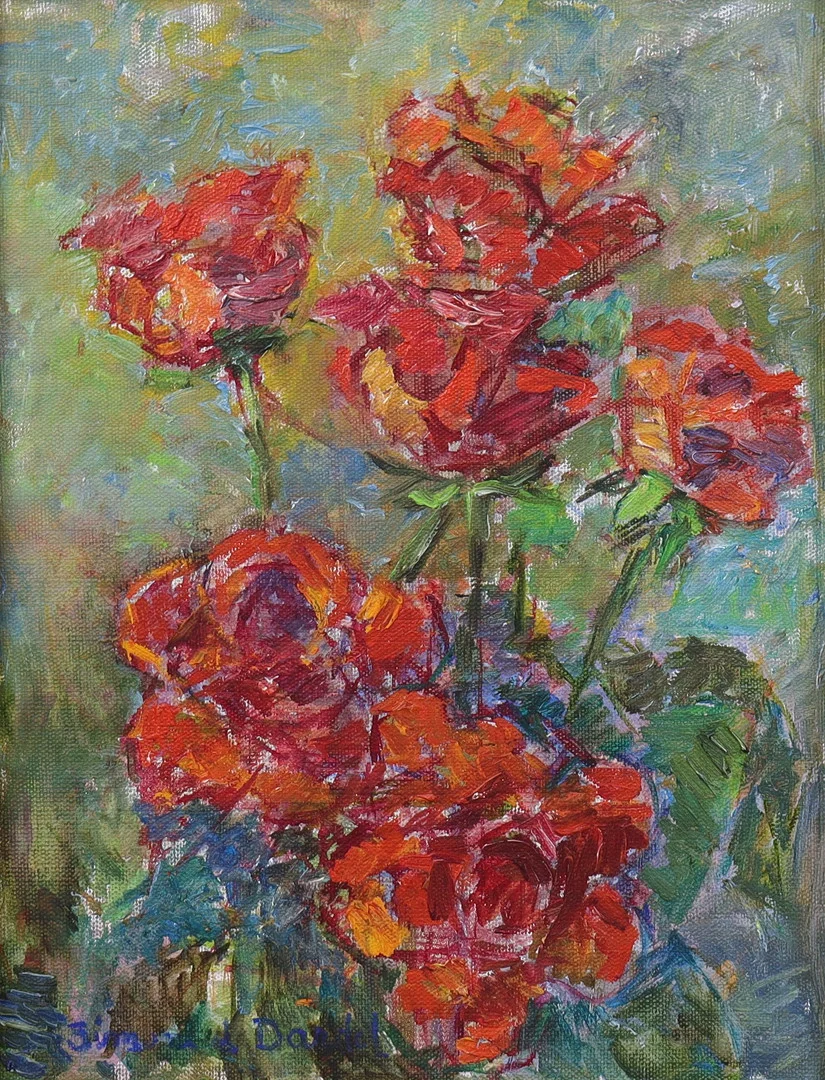 SIMONE DE DARDEL (1913-1996). olja på duk, blommor. — Paintings — Markus Auktioner