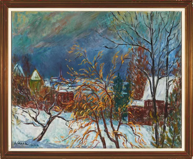 Mæhle, Ole — "Piletreet og den første snøen" 1967-70