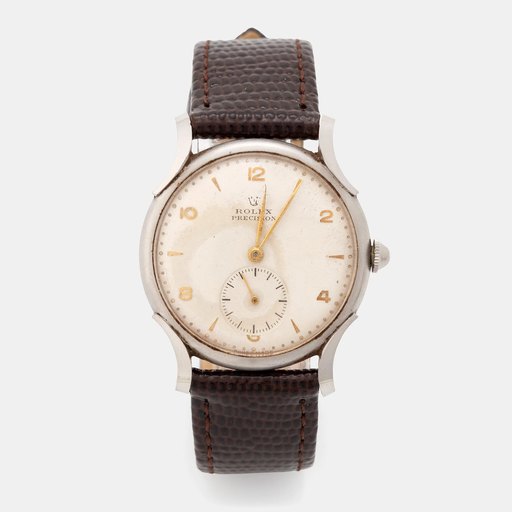 Rolex, Precision, "Fancy Lugs", ca 1946. — Bukowskis