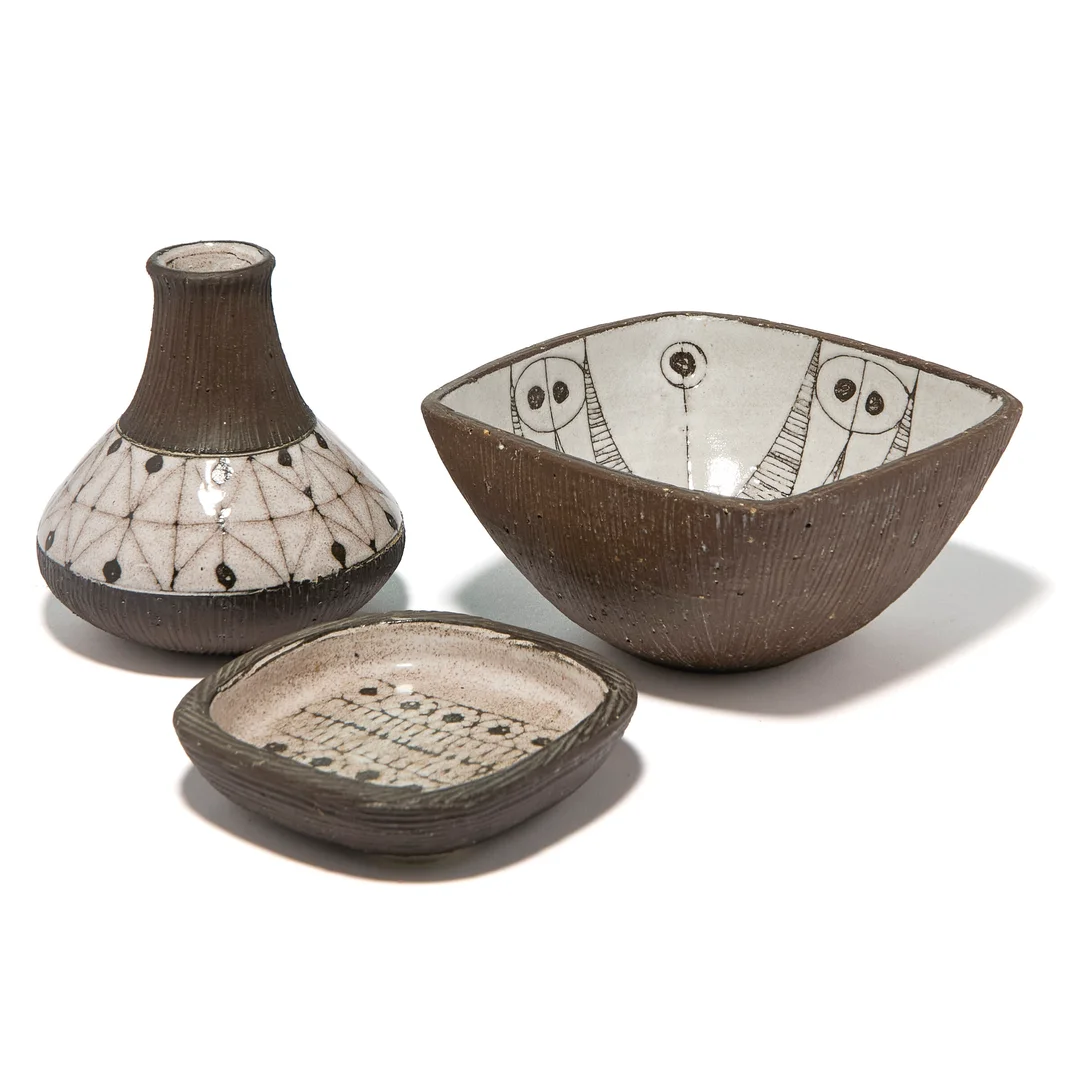 Hansen, Rolf — Vase, skål og fat — Gjenstand/Keramikk og porselen — Blomqvist