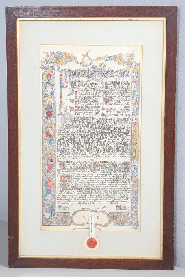 A MAGNIFICENT ILLUMINATED LITURGICAL MANUSCRIPT ON VELLUM, PROBABLY NORTH EUROPEAN.