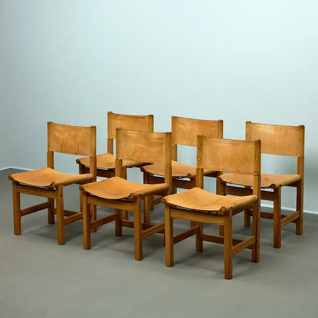 TOMAS JELINEK. für Ikea, sechs Stühle, Modell 'Kotka', 1980er Jahre (6).