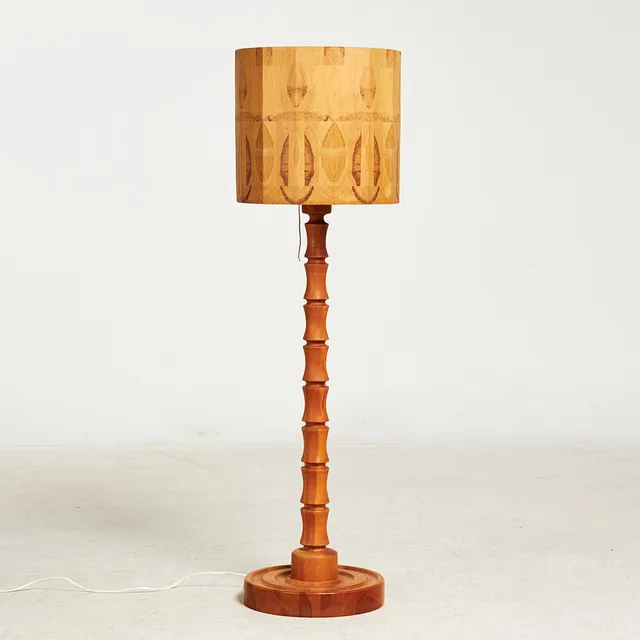 GOLVLAMPA, 1970-tal, furu.