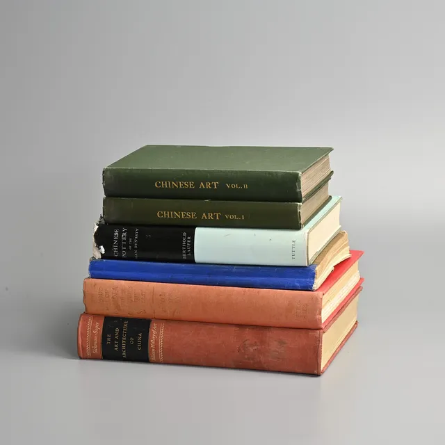 VARIOUS VOLUMES ON CHINESE CERAMICS, FURNITURE, ART & ARCHITECTURE (6).