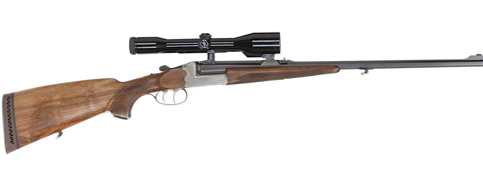 KULGEVÄR, Enkelskott, fabrikat Franz Sodia, modell Kiplauf, kaliber 7x65R, tillv.nr 19775, se-nr begagnad. — Rifles — Walter Borg