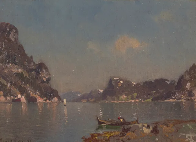 Müller, Morten — Fjordparti, 1880-tallet