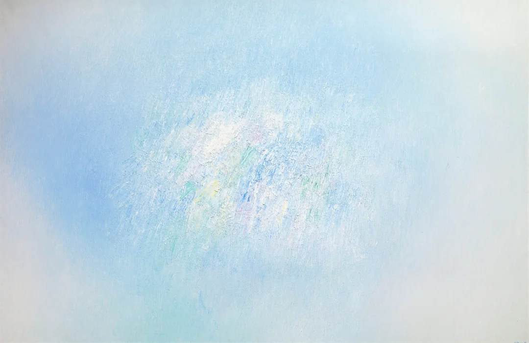 Weidemann, Jakob — "Tidløs blomst" 1979 — Kunst/Maleri — Blomqvist