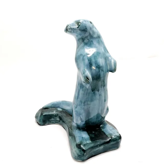 RYE POTTERY OTTER by David Sharp.