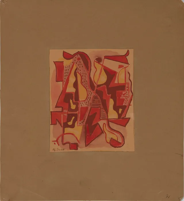 Engebret, Bjarne — "Gouche nr. 15" 1935
