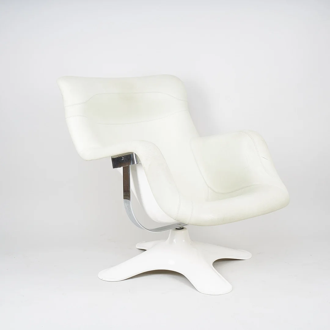 YRJÖ KUKKAPURO. FÅTÖLJ, "Karuselli" Formgiven 1964. Tillverkad för Avarte. — Armchairs & Chairs — Stockholms Auktionsverk Helsinki