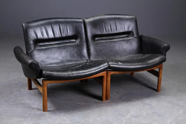 Søren Willadsen. To-pers. modulsofa, palisander