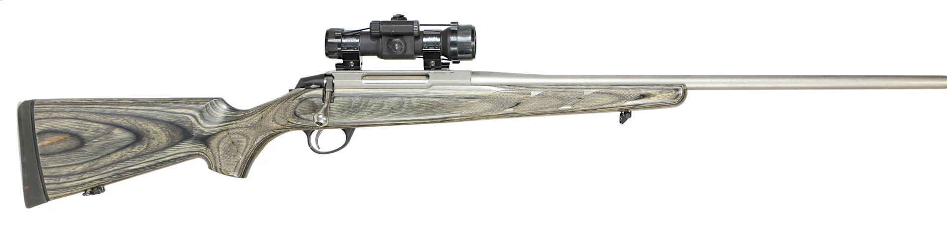 KULGEVÄR, finskt, Enkelskott, fabrikat Tikka, modell T3 Lam SS, kaliber 9,3x62, tillv.nr 459567, se-nr 2267229. — Rifles — Walter Borg