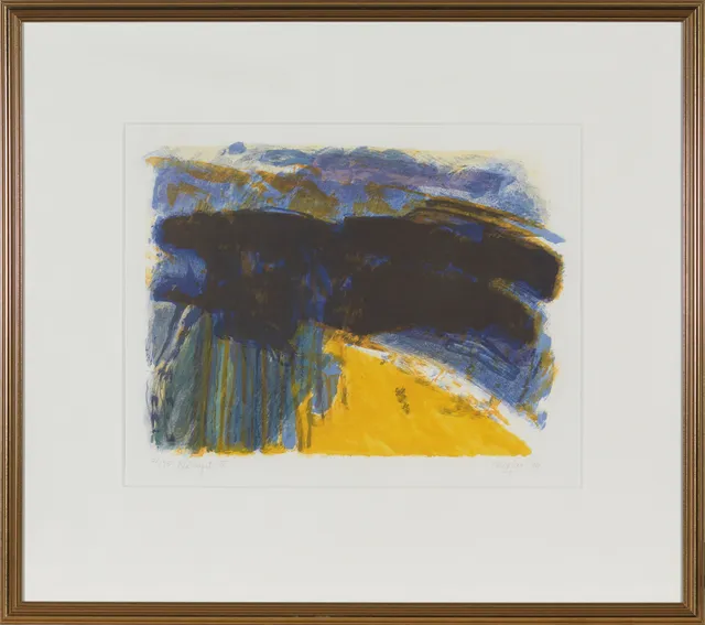Nesjar, Carl — "Blå kyst II" 1994