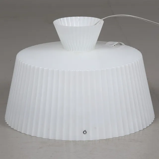 THOMAS SANDELL. TAKLAMPA, Glas, "Katerina s50", etikettmärkt, för Leuco, 2000-tal.