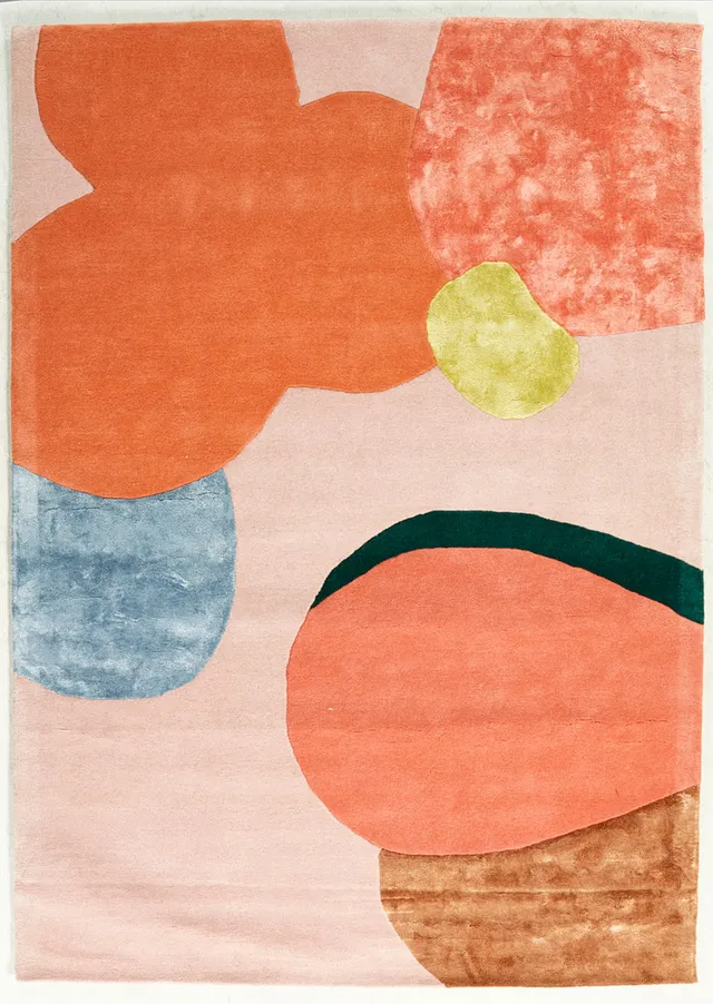 LAYERED, "Flower Field", matta, Sverige, ca 158 x 226 cm.