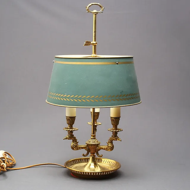 BORDSLAMPA, Boulotte-modell, 1900-talets andra hälft.