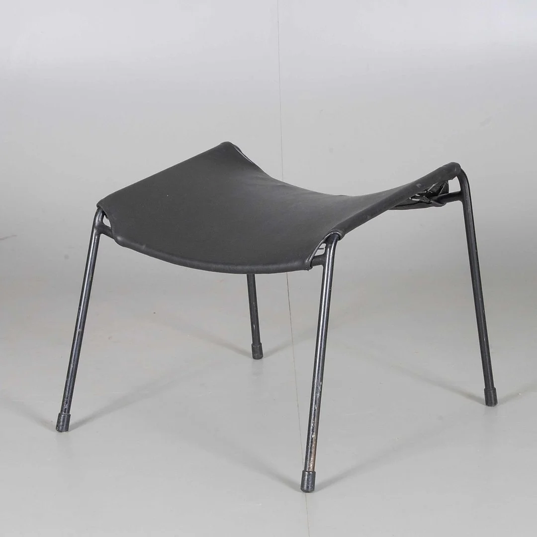 ALF SVENSSON. Fotpall, "Studio", Ljungs Industrier AB. — Armchairs & Chairs — Helsingborgs Auktionskammare
