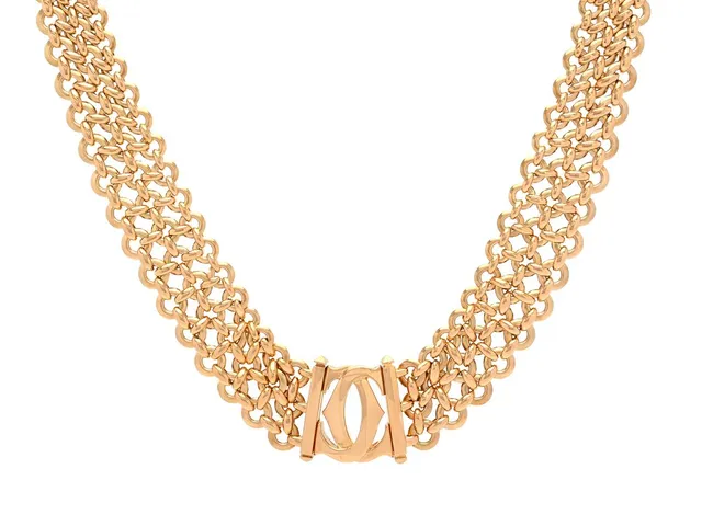 CARTIER, collier, Penelope, 18K guld, serienr. 723195, längd 37,5 cm, vikt 126,8 g.