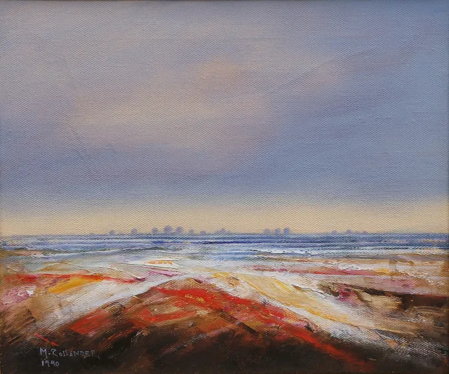 MÅNS ROSSANDER. OLJA på duk, signerad, 1990.