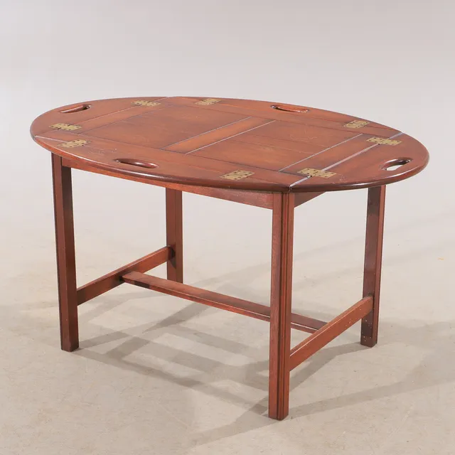 SOFFBORD, Butlers Tray, mahogny, sent 1900-tal.