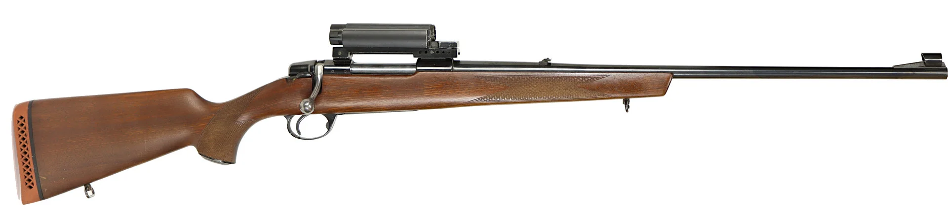 KULGEVÄR, fabrikat Husqvarna, modell 1900, kaliber 9,3X62, tillv.nr 360903, se-nr SE0968429. — Rifles — Walter Borg