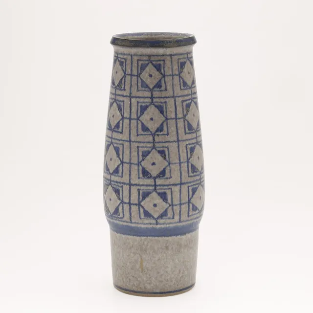 MARIANNE STARCK (1938-2007). Stor vase, glaseret stentøj, Michael Andersen & Søn, 6104, Bornholm, Danmark.
