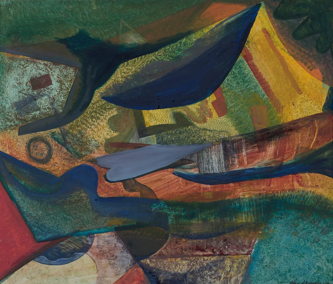 Strømme, Olav — "Uten tittel" 1934 — Kunst/Maleri — Blomqvist