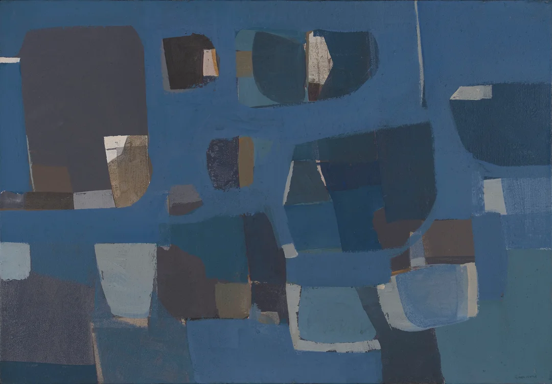 Wold, Roar — "Organisk form" 1966 — Kunst/Maleri — Blomqvist