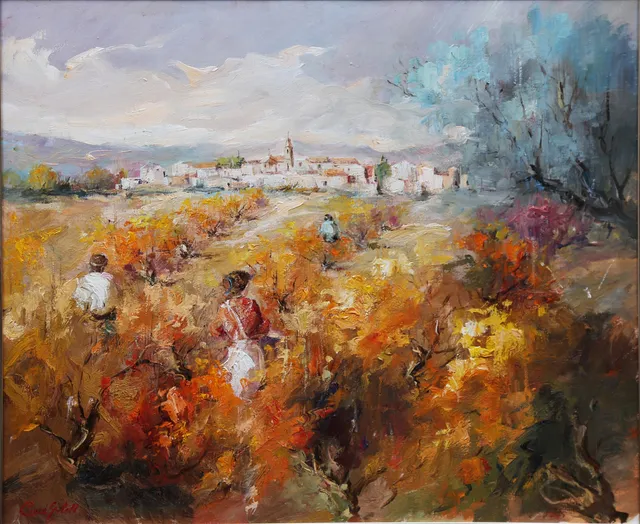 JOAN CIURÓ GATELL. Landscape.