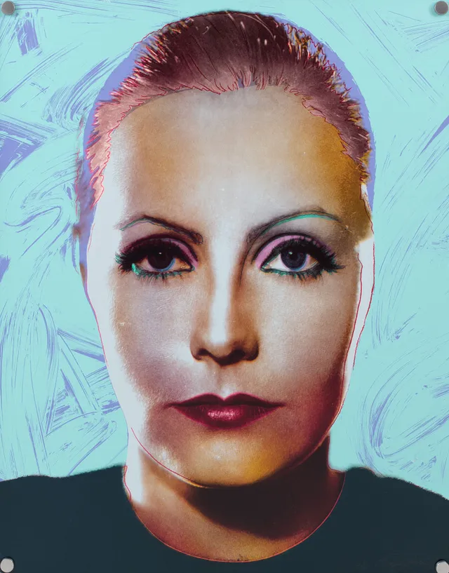 RUPERT JASEN SMITH. "Greta Garbo", serie med sex färgserigrafier.