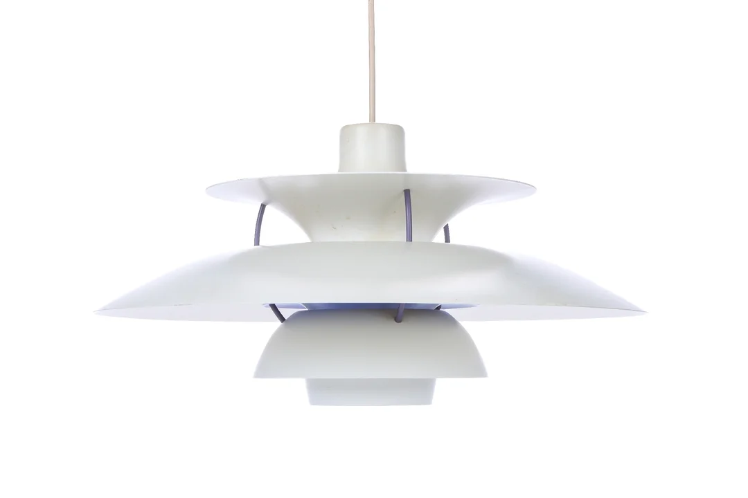 Poul Henningsen for Louis Poulsen. PH5 pendant lamp, white — Lamps and lighting/Pendant lights — Lauritz
