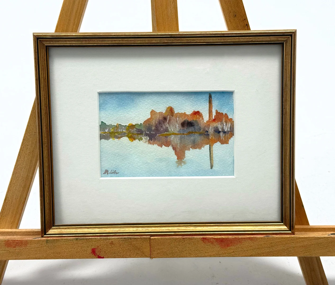 ANNMARI LIDE - akvarell, signerad. — Paintings — TOKA Auktionshus