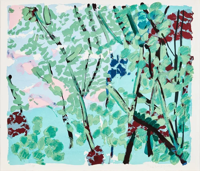 BO SWENSON. Utan titel, 3 st., serigrafier, signerade, numrerade.