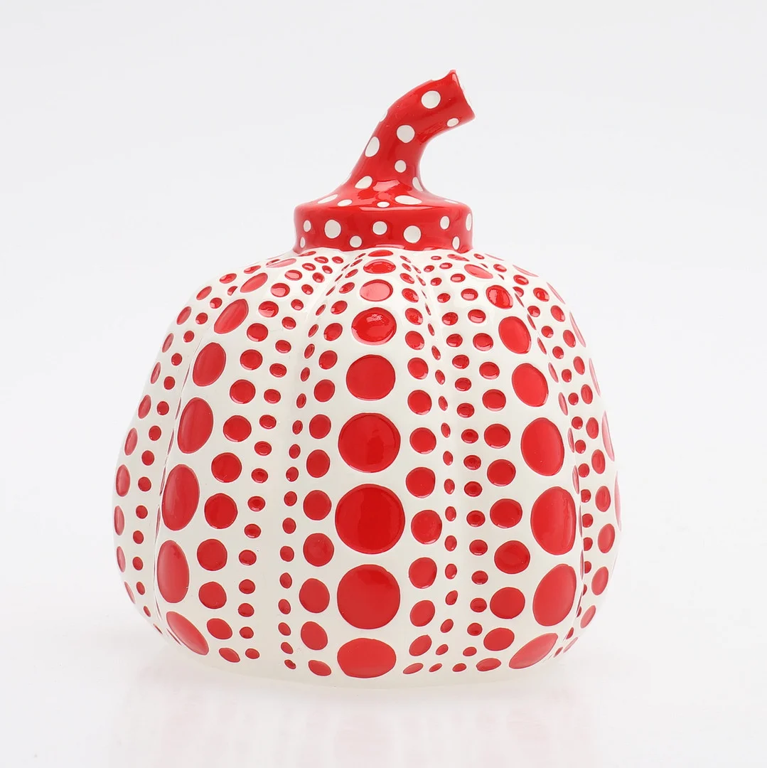 YAYOI KUSAMA. Objekt, "Pumpkin". — Sculptures & Bronzes — Crafoord Auktioner Lund