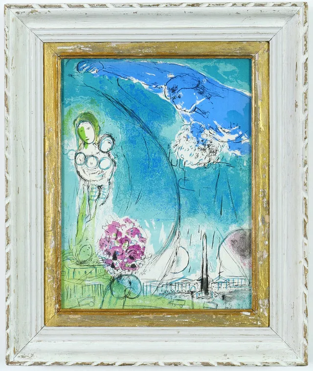 MARC CHAGALL. PLACE DE LA CONCORDE.