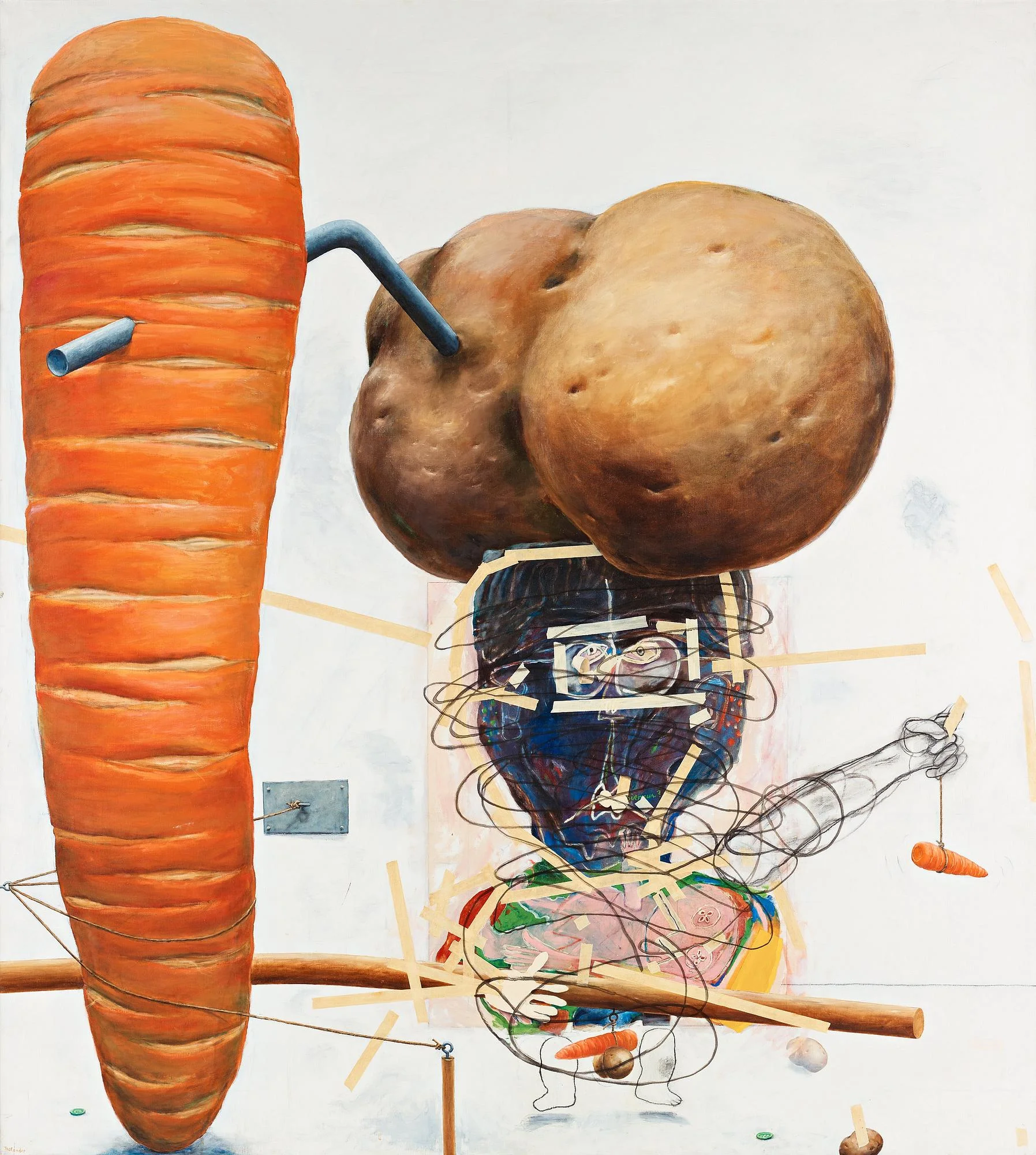 PG Thelander, "Herr Dubuffet med familj". — Bukowskis