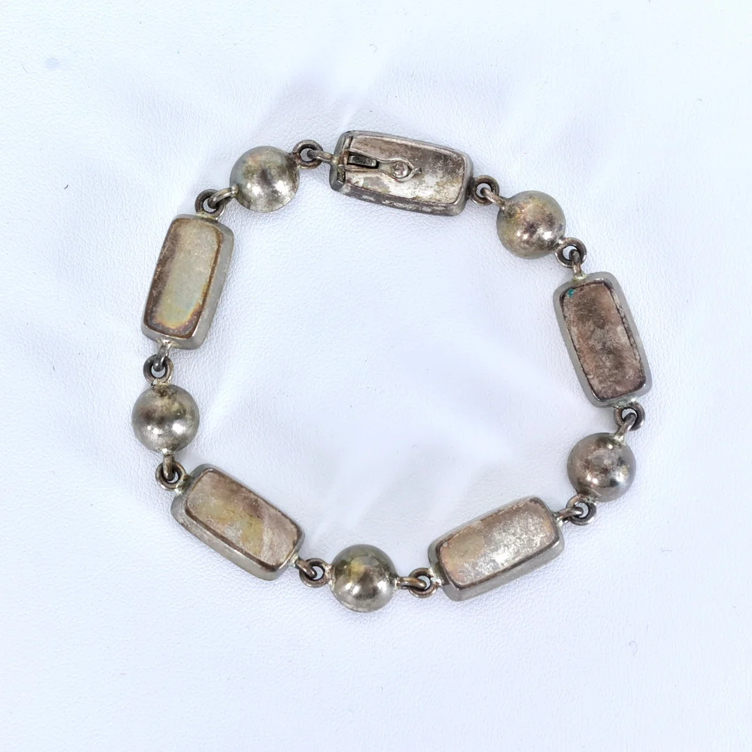 ARMBAND, sterlingsilver, Stigbert. — Bracelets — Halmstads Auktionskammare