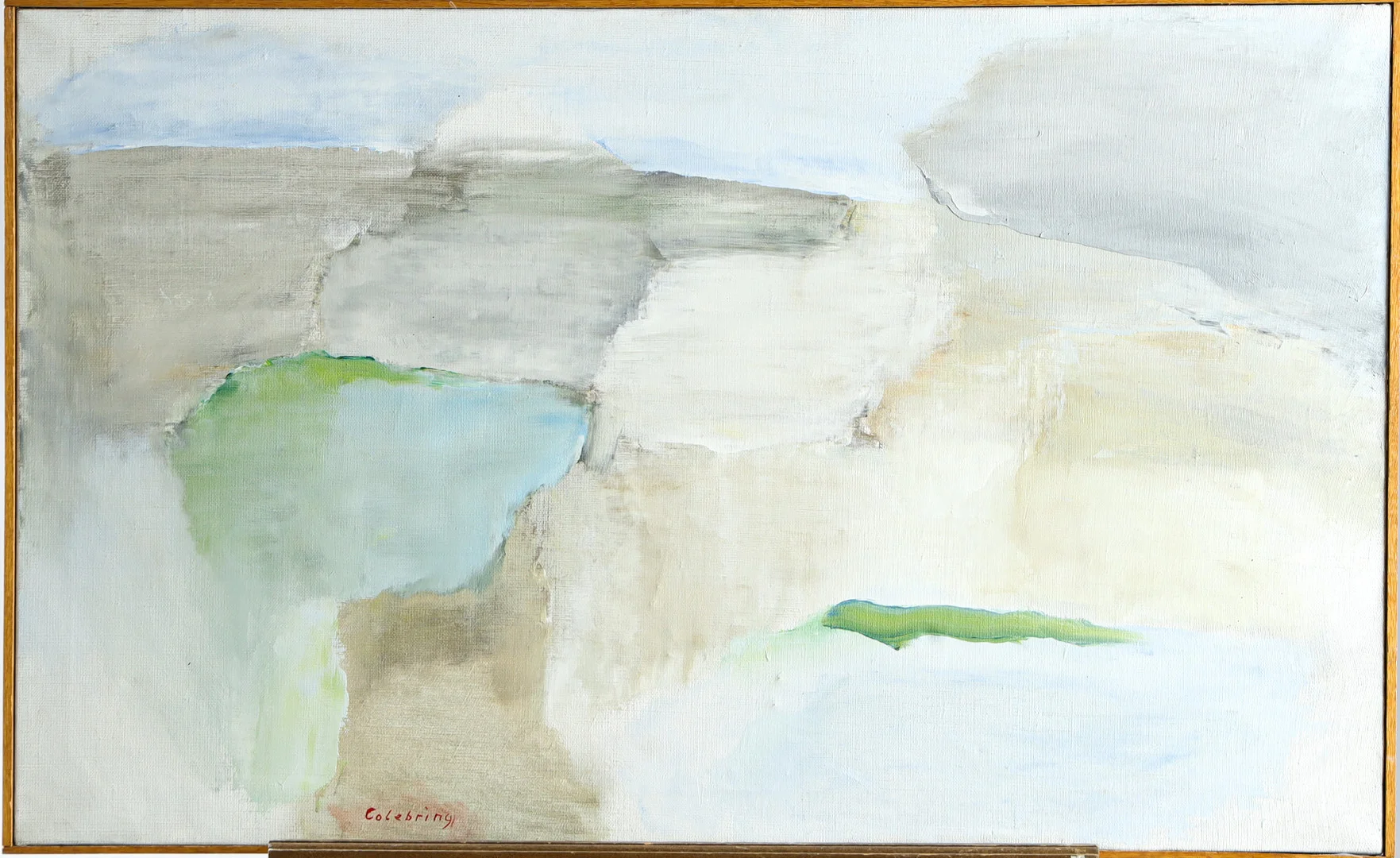 JOHNY COLEBRING (1920-2003). Landskapsmotiv, olja på duk. — Paintings — Stockholms Auktionsverk Helsingborg