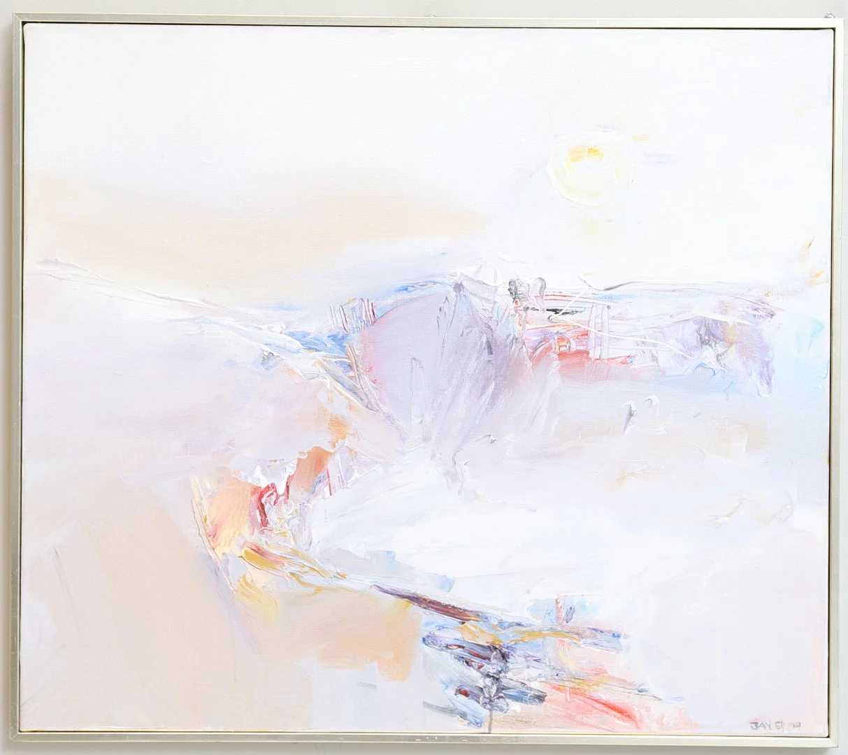 JAN ED. akryl på duk, signerad och daterad -87. — Paintings — Gomér & Andersson Nyköping