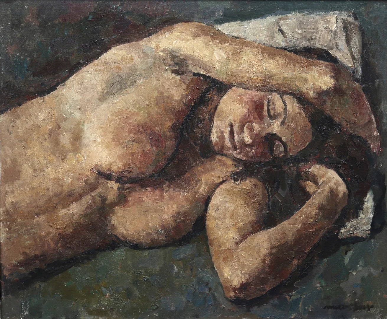 JOSEP MARIA MALLOL SUAZO. A girl. — Paintings — Balclis