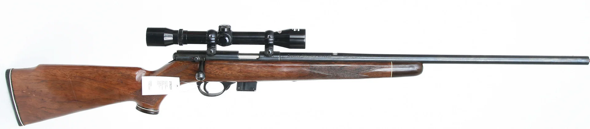 KULGEVÄR, filipinsk, Repeter, fabrikat Bingham, modell 15, kaliber .22WM, tillv.nr 371235, se-nr SE0524324. — Rifles — Mauritz Widforss