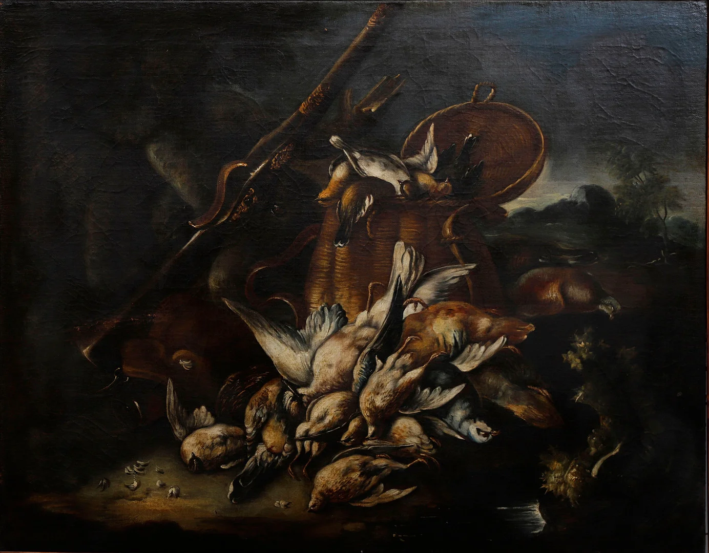 ATTRIBUTED TO GIACOMO NANI. Hunting still life. — Paintings — Balclis