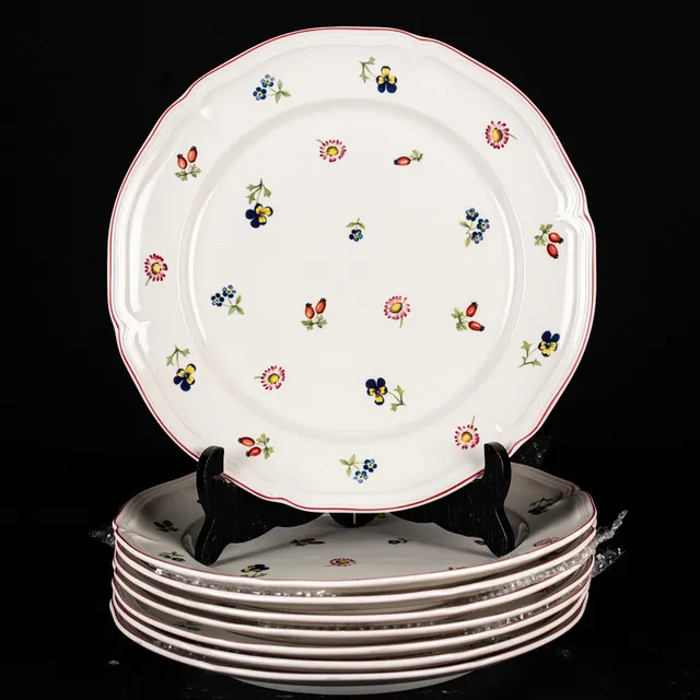 MATTALLRIKAR, 8st, "Petite Fleur", Villeroy & Boch.