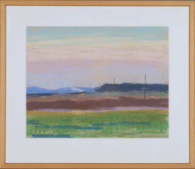 LARS ENGSTRÖM. pastell, otydligt signerad.