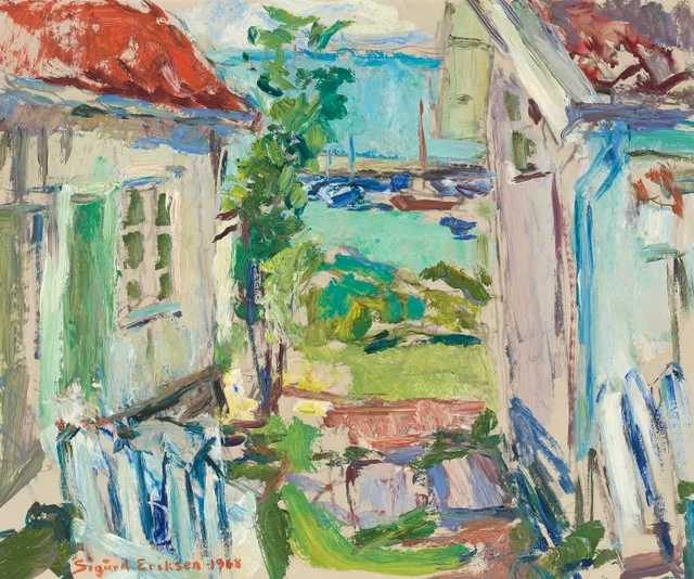 Eriksen, Sigurd — "Aasgårdstrand" 1968